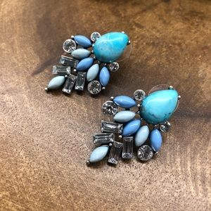 Express Turquoise Statement Earrings